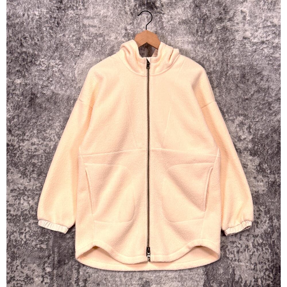Rhone Aloftfleece Jacket XS Womens Full Zip Cream Hooded